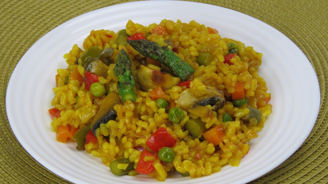ARROZ CON VERDURAS Y CÚRCUMA
