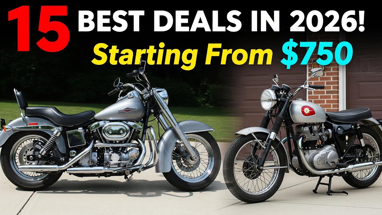 15 Classic Motorcycles for Sale That Are Still Affordable in 2026