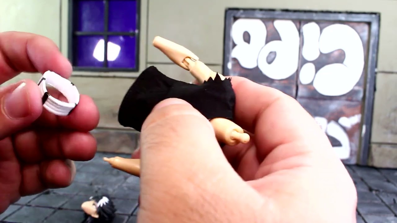 Customizando Hiei - Trocando pelo Body Kun do AliExpress Daisin Models (Great Toys/GT) Yuyu Hakusho