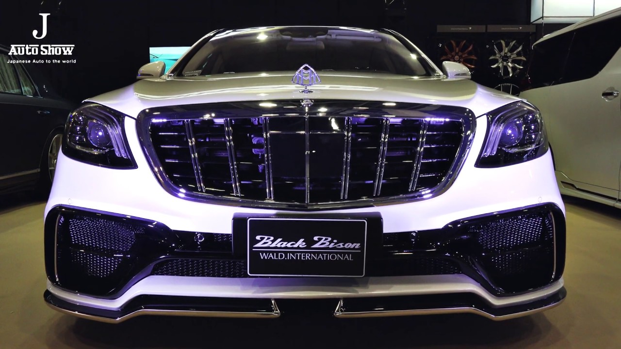 (4K)WALD Mercedes-Maybach S-Class modified ヴァルド マイバッハ Sクラス カスタム - OSAKA AUTO MESSE 2020