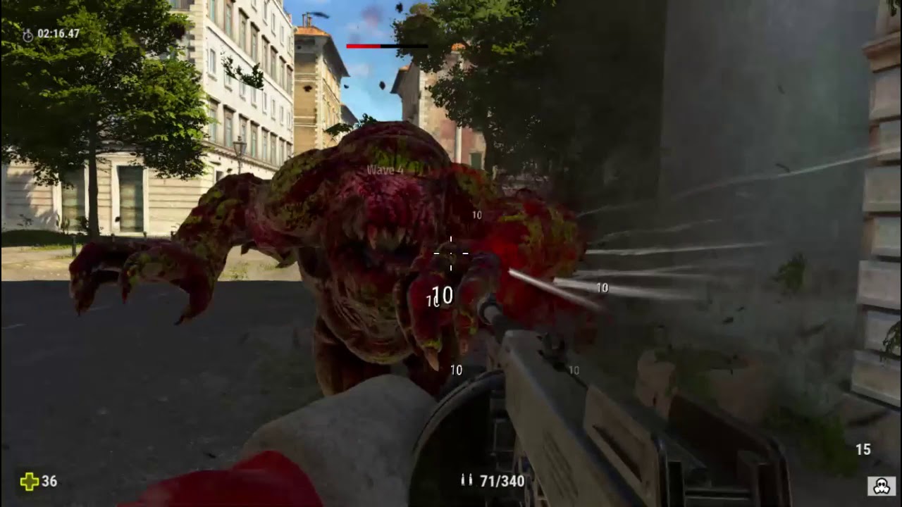 Serious Sam 4 - Выживание (Карта Backyard) (Без комментариев)