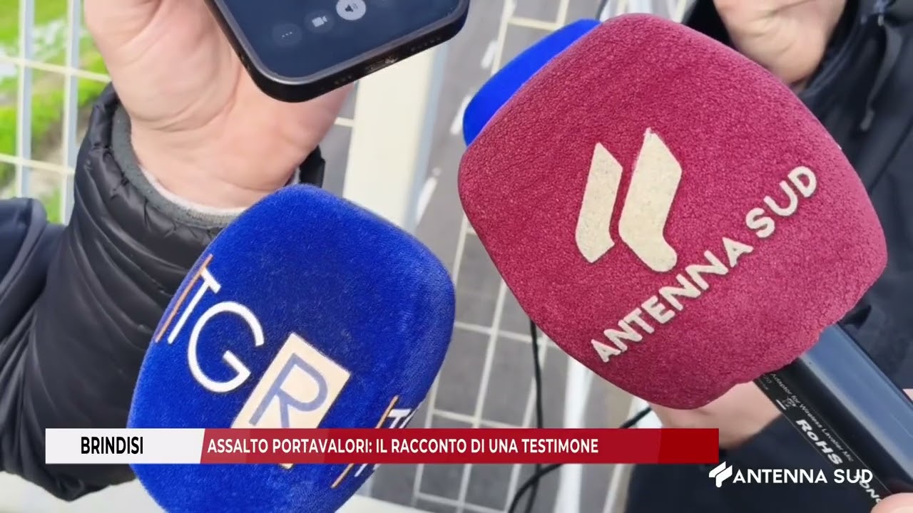 09 FEBBRAIO 2026   BRINDISI   ASSALTO PORTAVALORI   IL RACCONTO DI UNA TESTIMONE