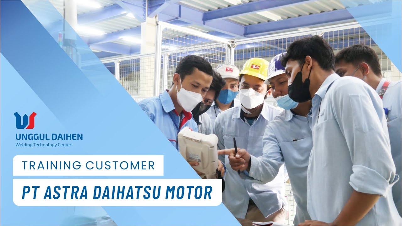 Pelatihan Basic Welding Robot OTC DAIHEN Member PT Astra Daihatsu Motor