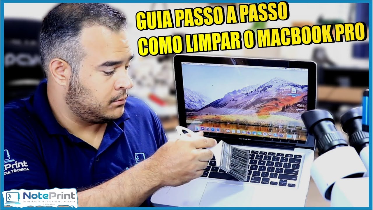 COMO LIMPAR E TROCAR A PASTA TÉRMICA DO MACBOOK PRO A1278