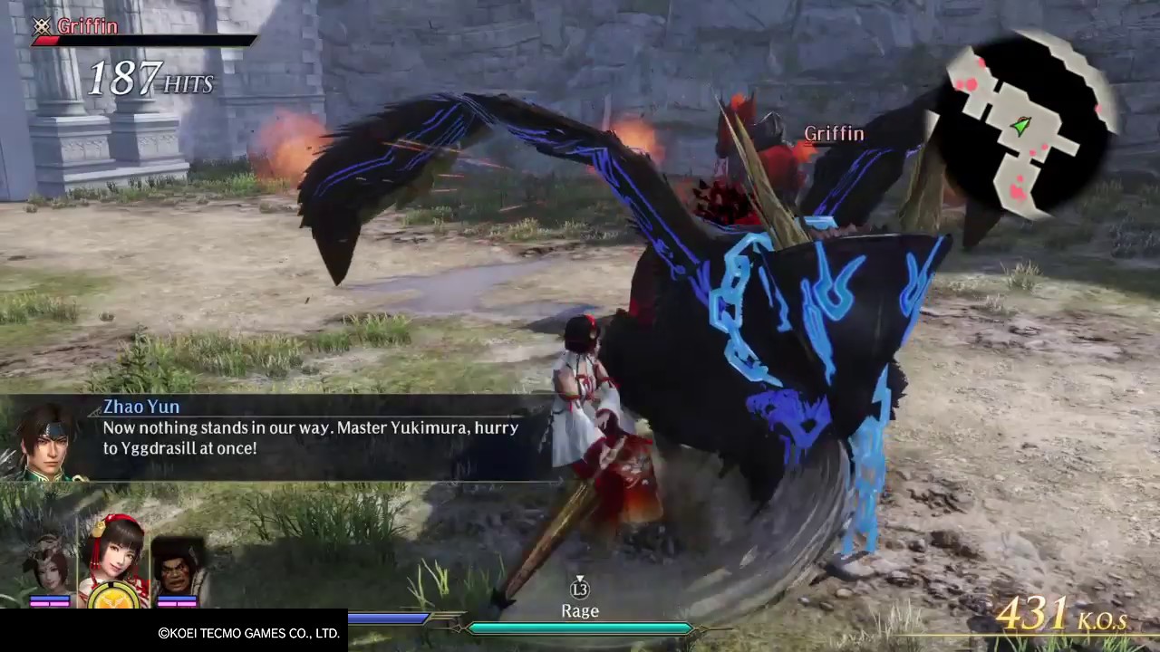 Warriors Orochi 4 | Okuni Solo Chaotic Difficulty (Patch 1.05)