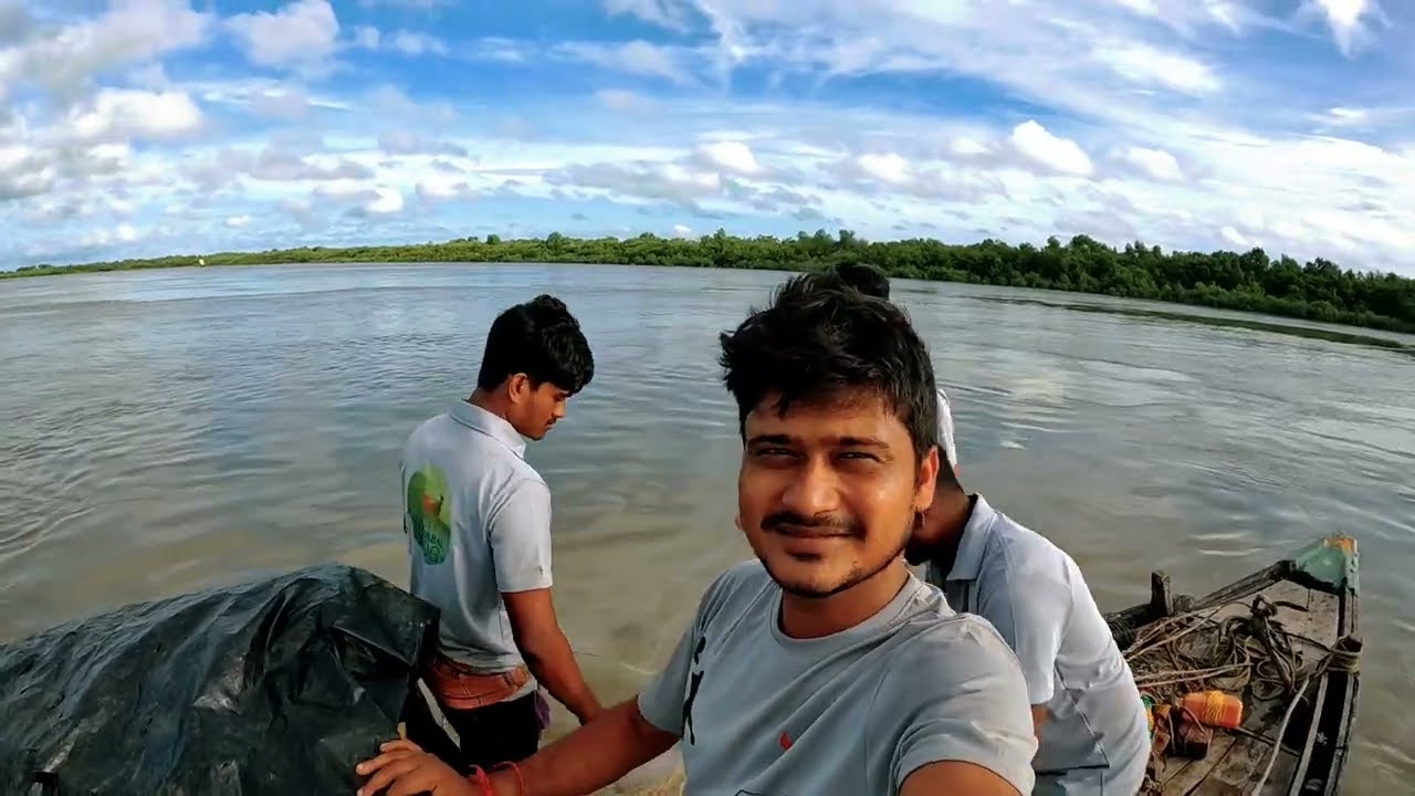 সুন্দরবন জঙ্গল থেকে মাছ কাঁকড়া ধরে জমিয়ে খাওয়া দাওয়া হল!!! sundarban vlog