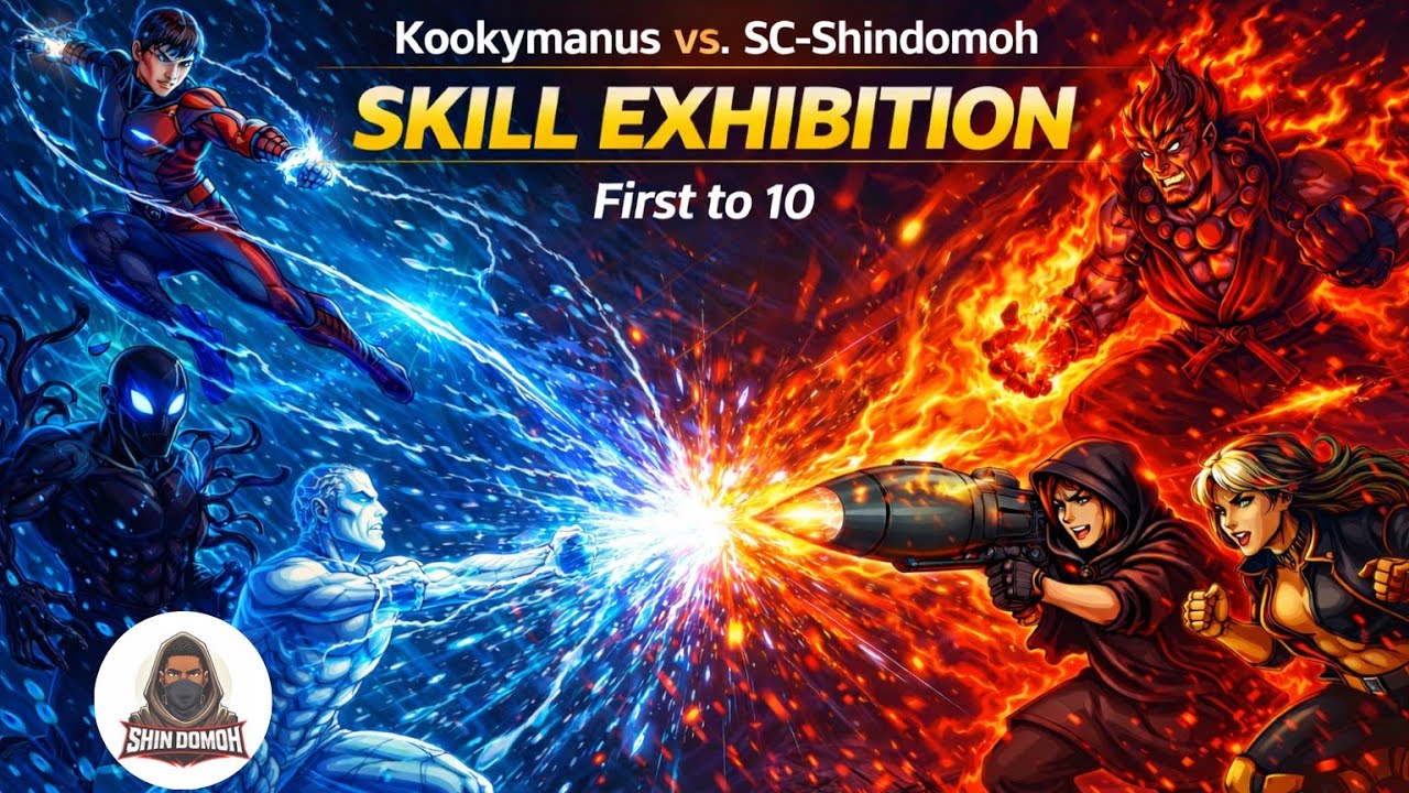 MvC2- Kookymanus vs. SC-Shindomoh (Skill Exhibition) Lobby Matches