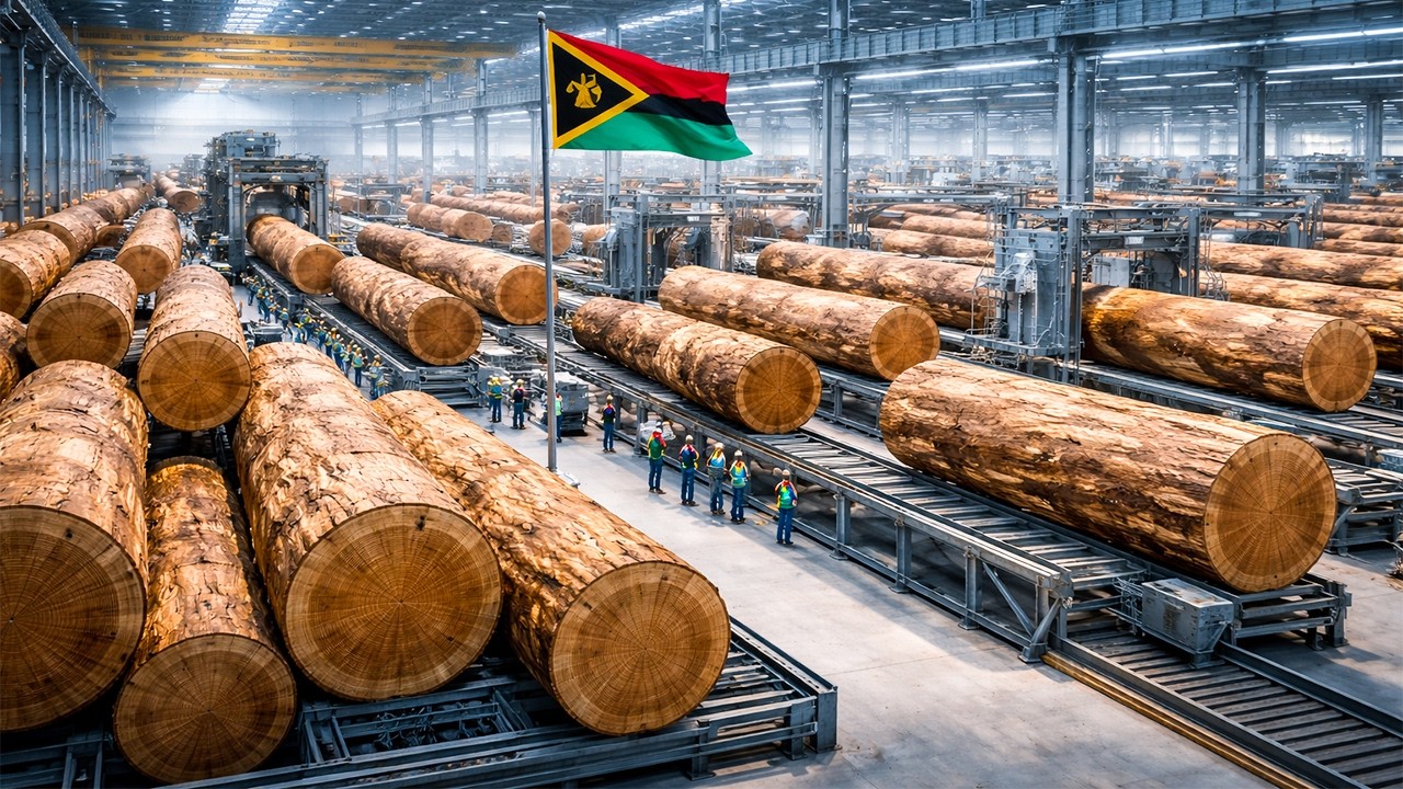 Inside the Largest Wood Sawmill Factory &ndash; How Plywood Is Made From Logs to Table (Full Process)