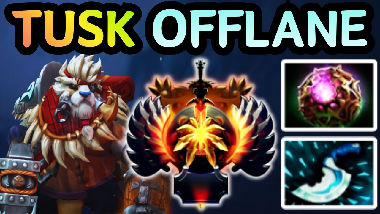 🔥 PUNCH AFTER PUNCH 💀 — TUSK OFFLANE CHAOS | DOTA 2 🔥