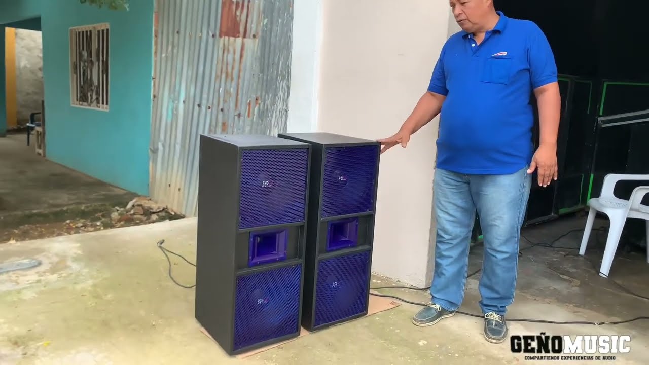 Bocinas para AMPLIFICADOR  con transformador de equipo SONY GENEZI