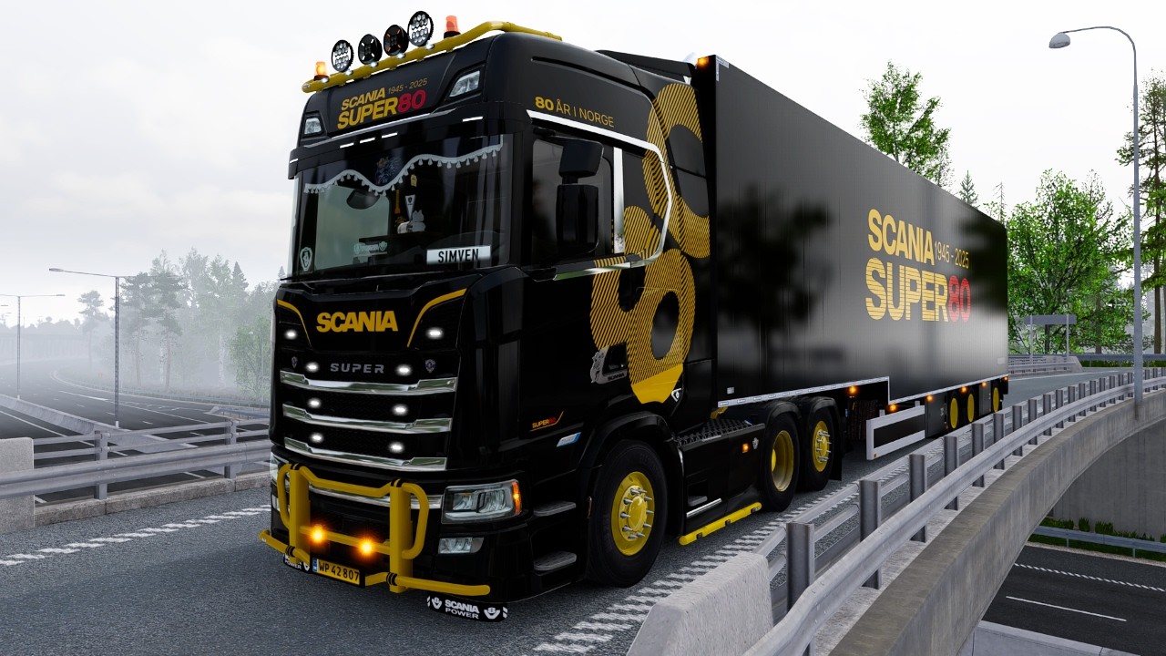 Luxury Scania S Super Immersive Highway Drive in Sweden | Euro Truck Simulator 2