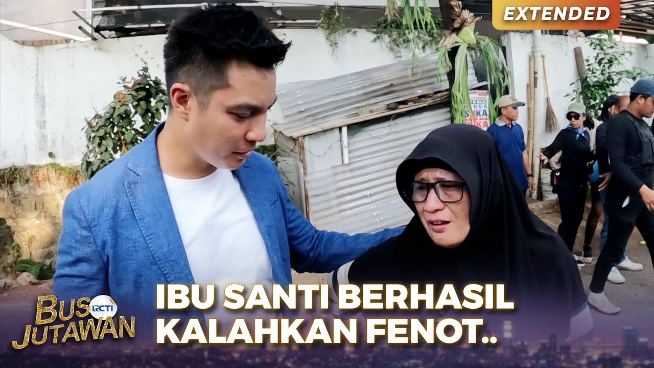 UMUR 50 TAHUN! Ibu Santi Berhasil Kalahkan Fenot | BUS JUTAWAN | EPS 28 (3/4)