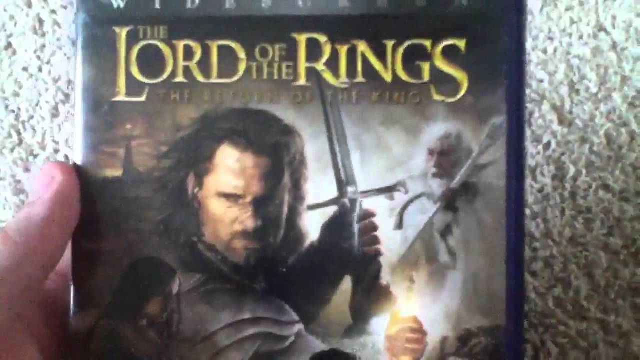 The Lord of The Rings Trilogy dvd Unboxing