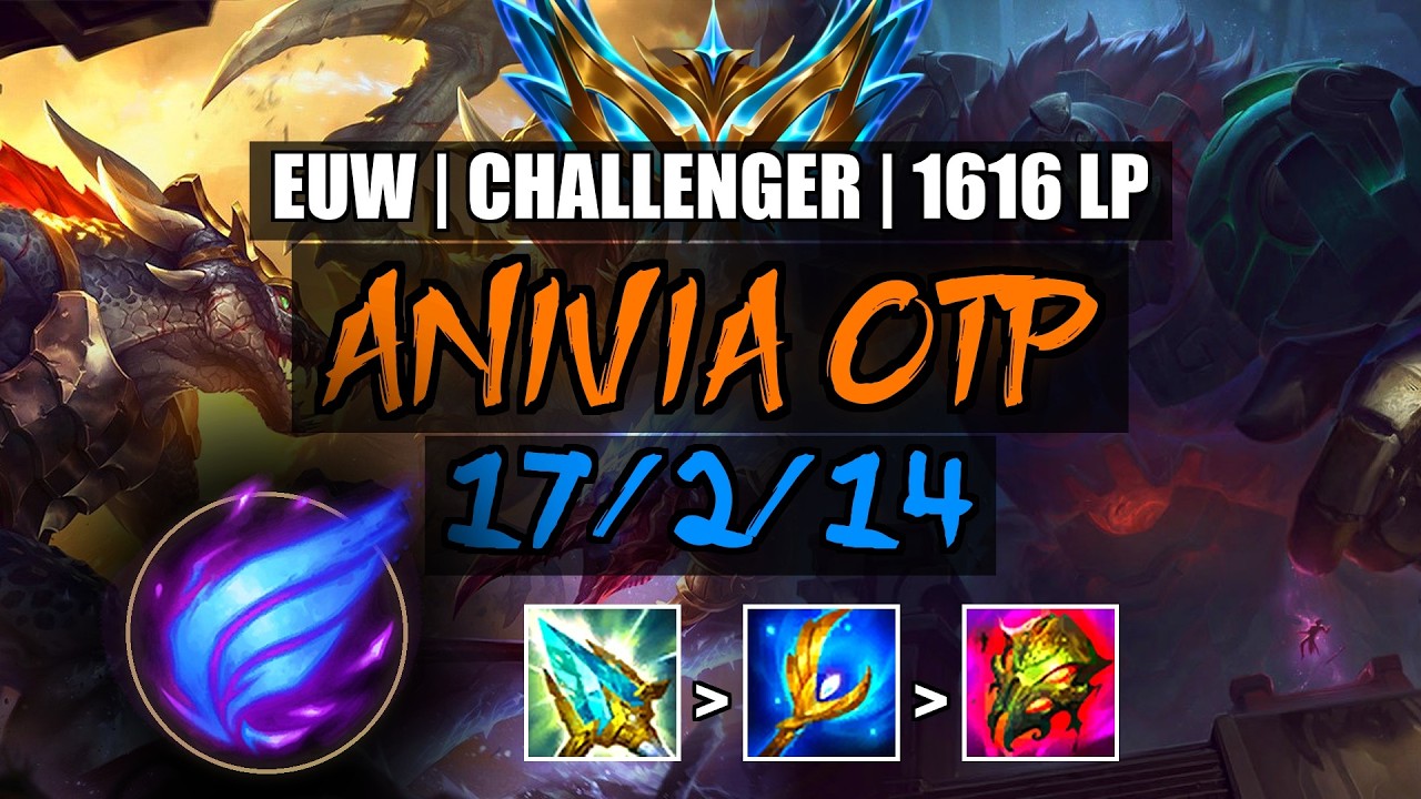 Anivia OTP vs Sion Top 17/2/14 | EUW Challenger 1616LP
