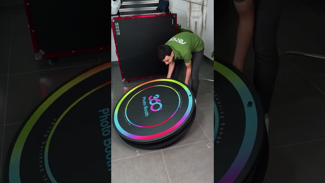 Unboxing the 360 Photo Booth - PBM4 - Double Light Slots | Renoh DZ Exclusive Reveal!