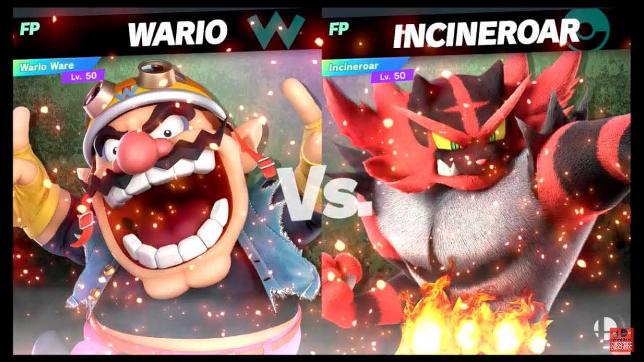Super Smash Bros Ultimate Amiibo Fights – Wario vs the World #75 Wario vs Incineroar
