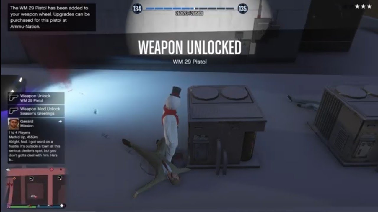 How to unlock the new WM29 Pistol in GTA5 Online