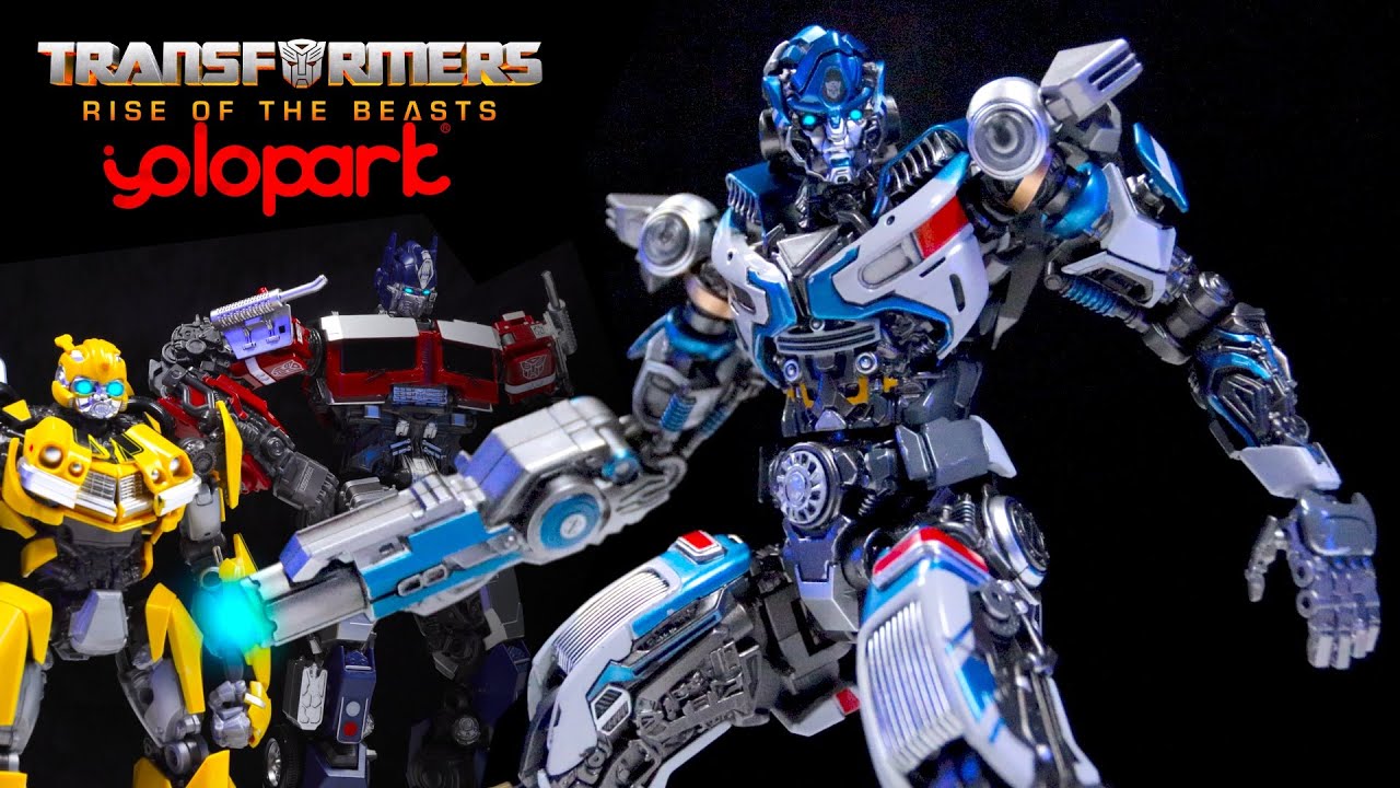 MIRAGE! Stop Motion Build & Showcase |  Rise of the Beasts Animation | Yolopark AMK Pro |