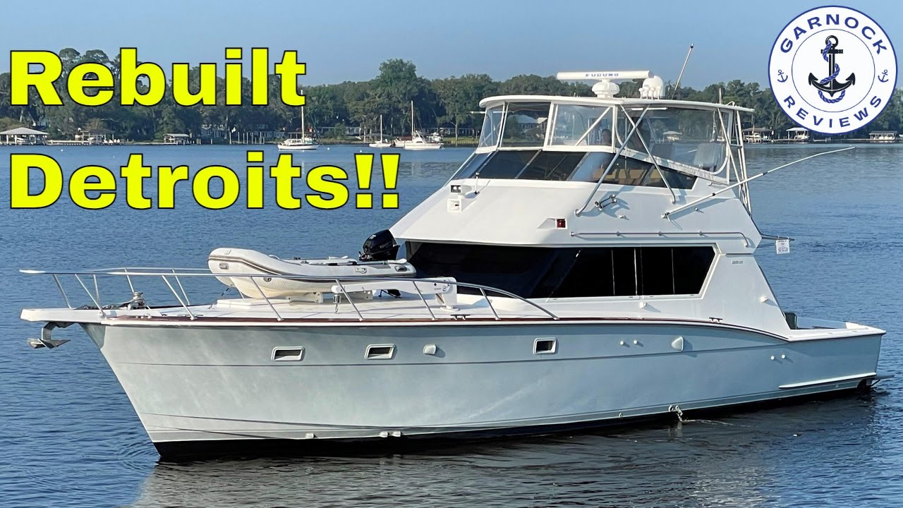 [Sold] - 1987 Hatteras 52 Convertible For Sale | Classic Sportfishing & Motor Yacht