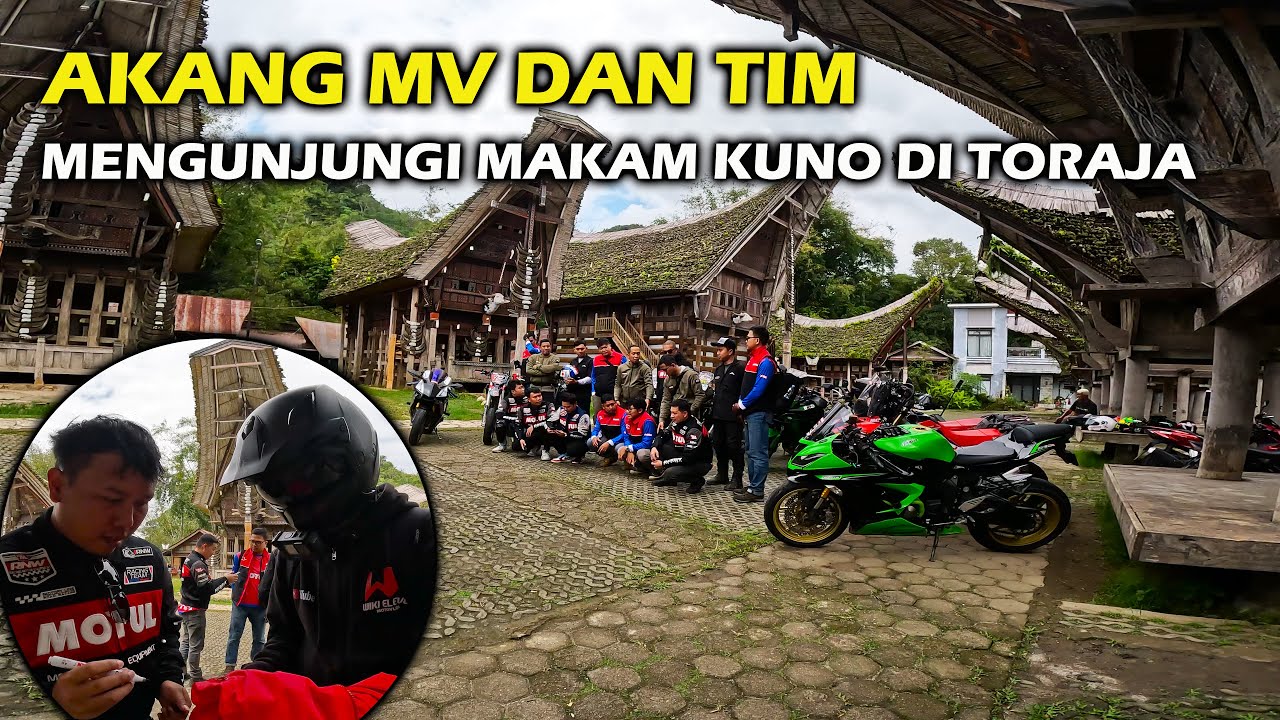 Akang MV Dan Tim Mengunjungi Rumah Adat Dan Makam Kuno Orang Toraja