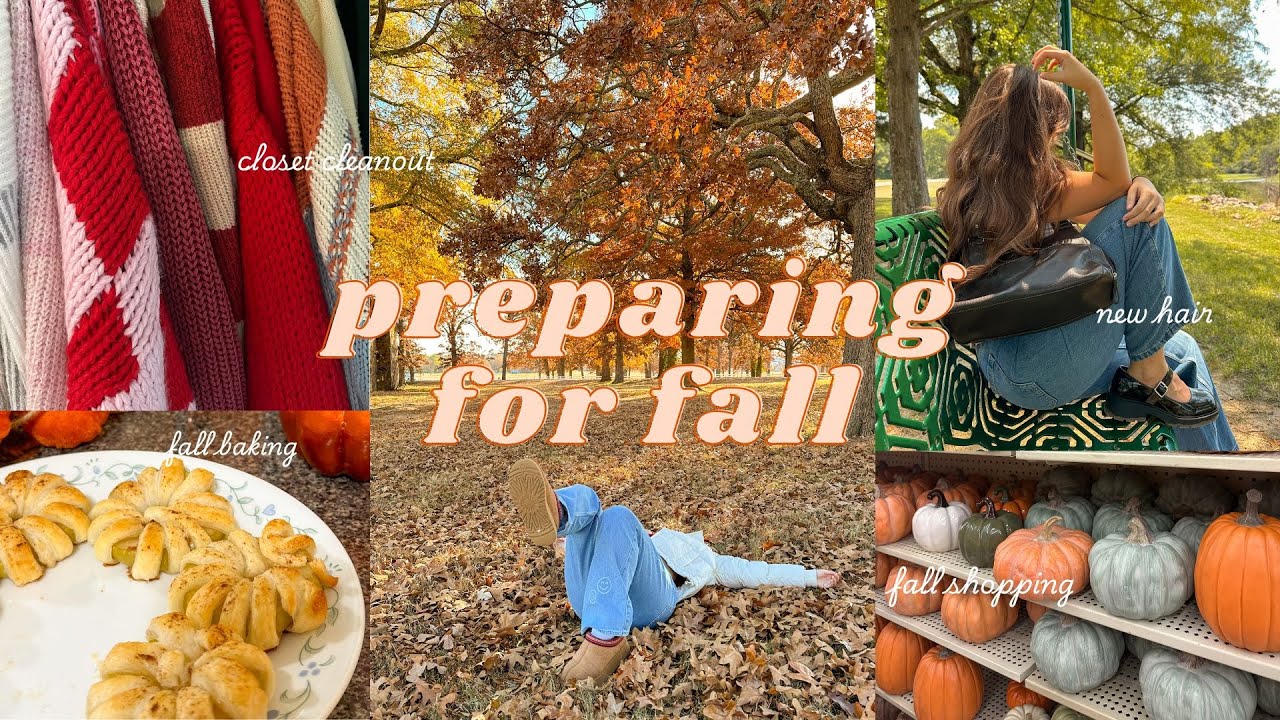 PREPARING FOR FALL 🍁✨🧦 (fall shopping, baking, new hair, fall fashion)