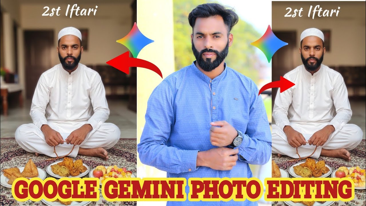 Ramzan Mubarak Google Gemini photo Editing 
