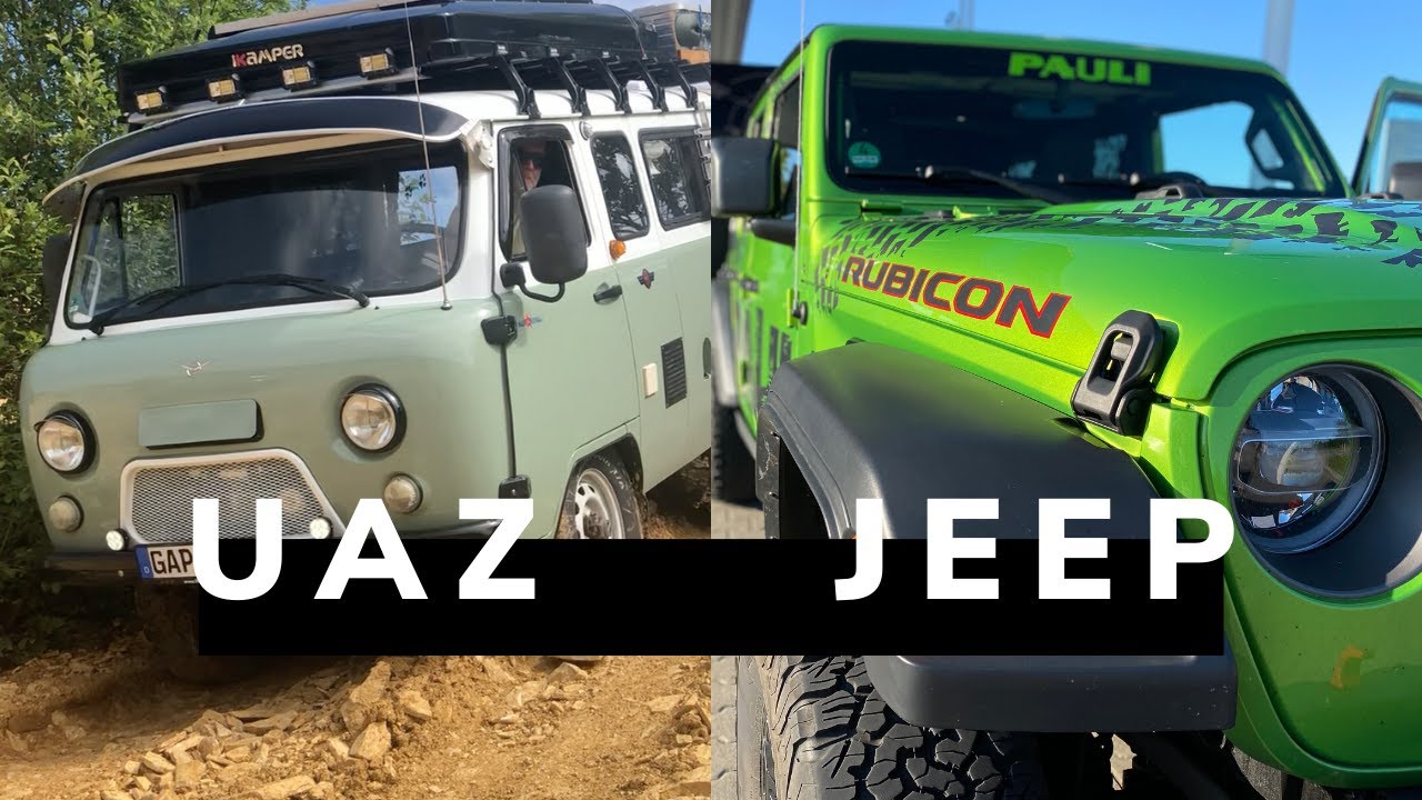 Amerikaner und Russe im Dreck  #4x4 #offroad