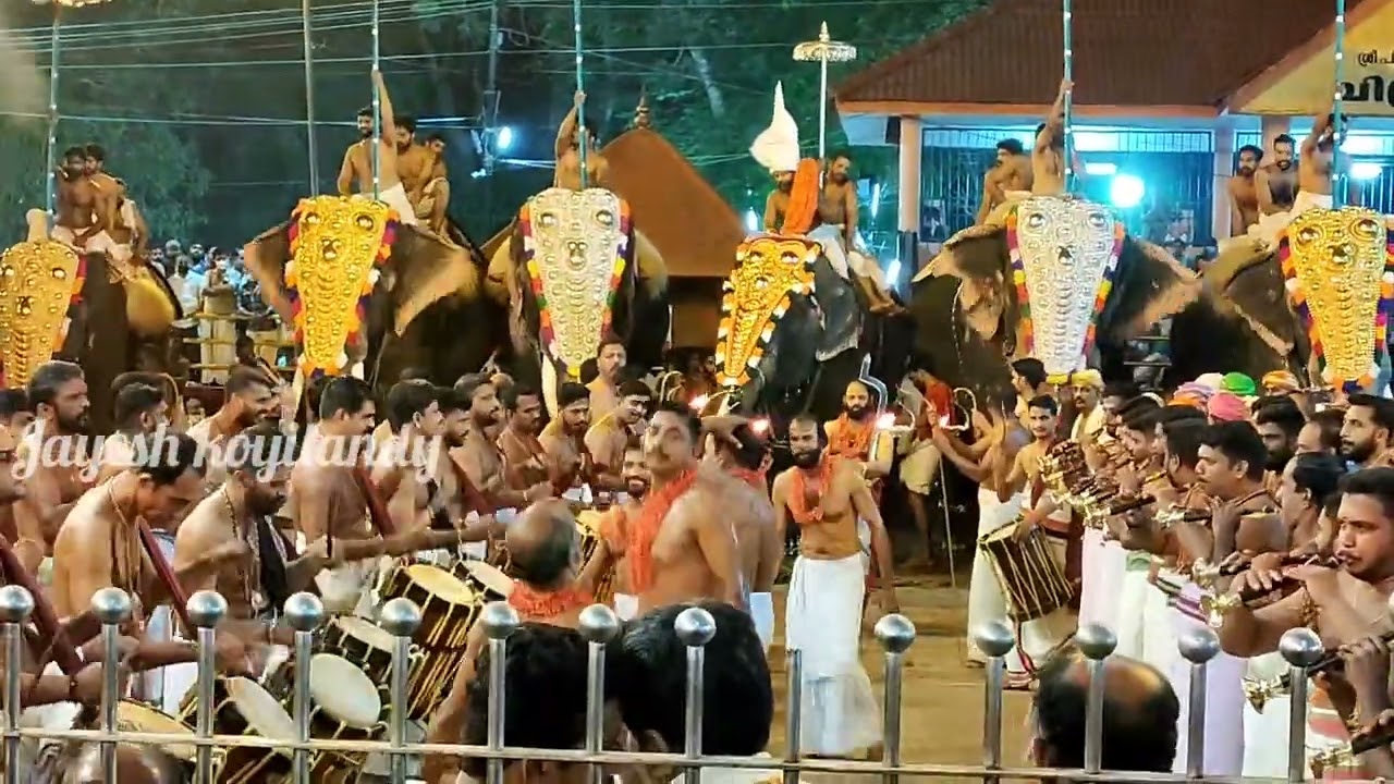വാദ്യ കുലപതികൾ അണിനിരന്ന ഇരട്ടിപന്തി മേളം കണ്ടിട്ടുണ്ടോ നിങ്ങൾ #pisharikavu #Ulsavam #2022 #melam