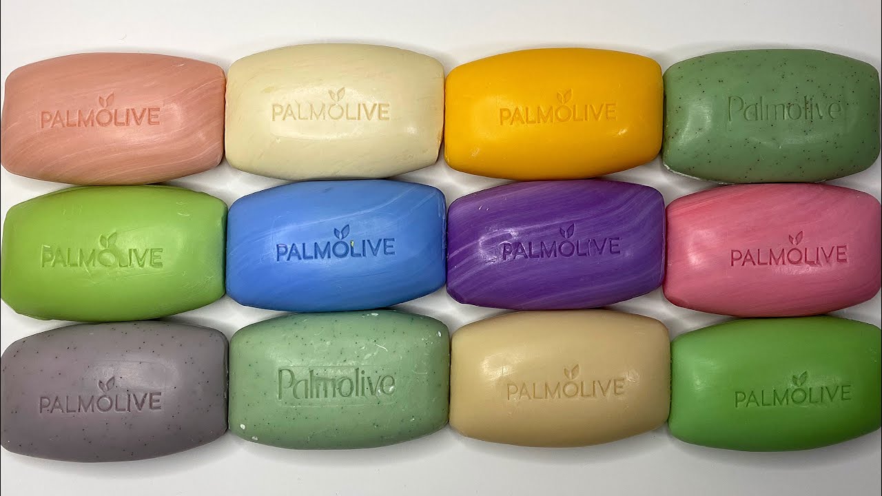 Palmolive set🧼 Soap Cutting ASMR. Relaxing Sounds (no talking). Satisfying ASMR Video. Asmr soap