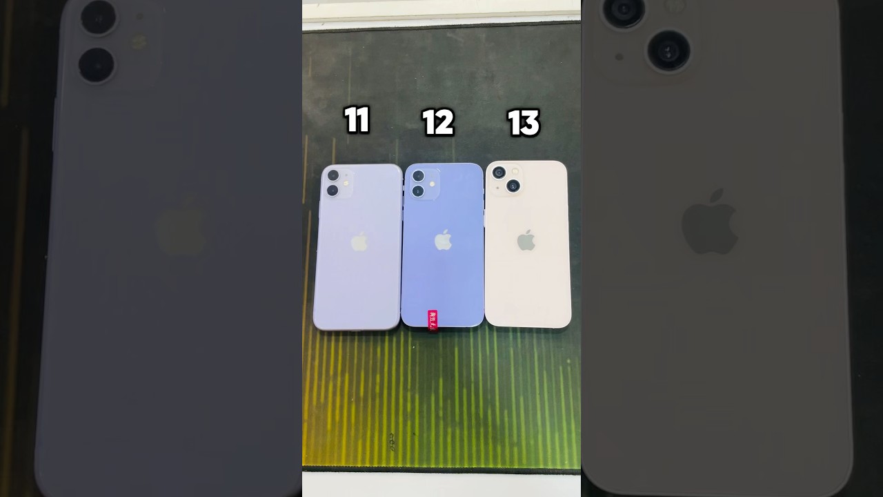 iPhone 11 vs iPhone 12 vs iPhone 13 || Reboot Speed Test ! #shorts