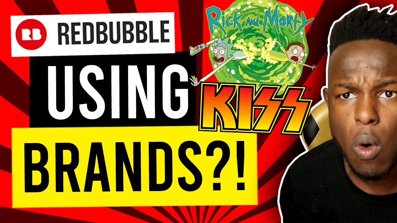 WHY YOU SHOULD TRY USING BRANDS ON REDBUBBLE | Best Redbubble Tips to Increase your Redbubble sales