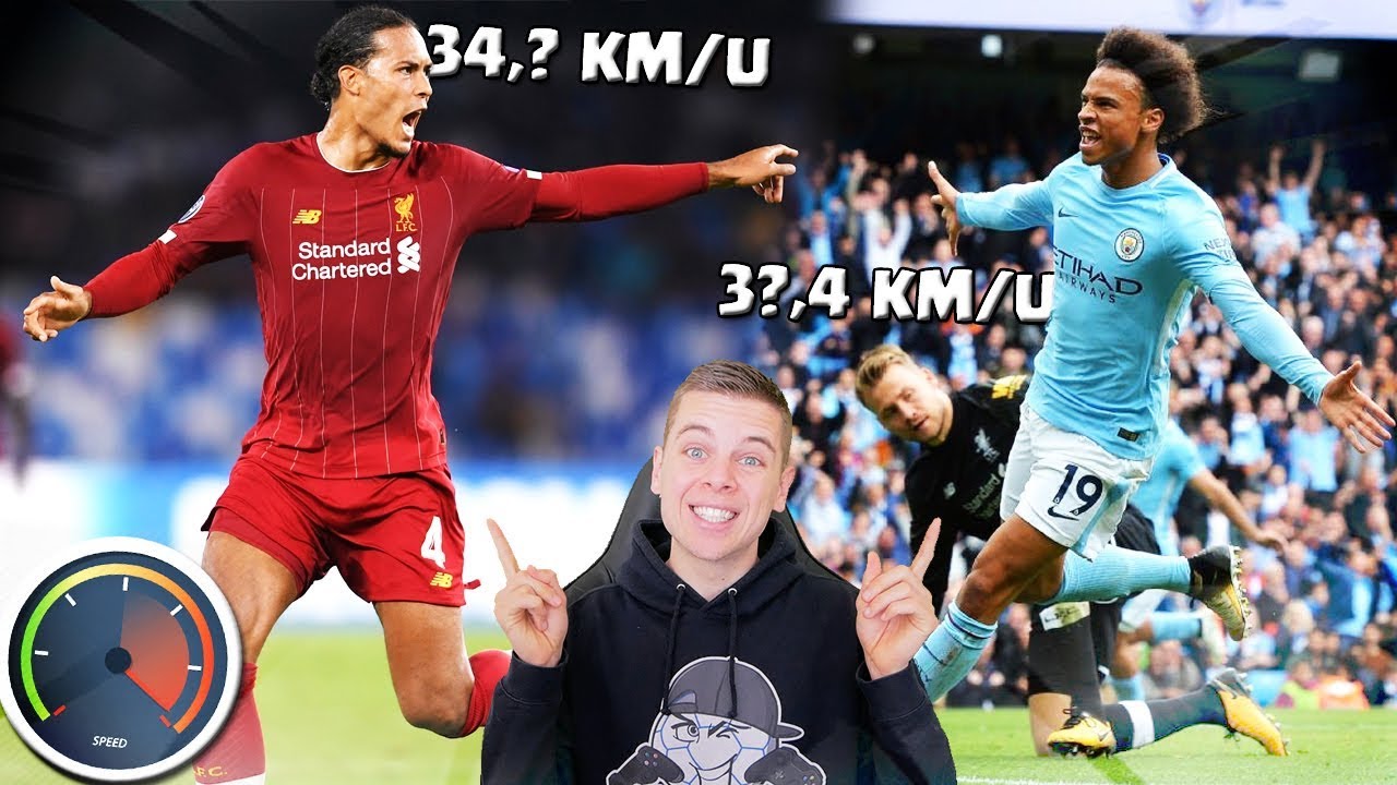 TOP 10 SNELSTE VOETBAL SPRINTS!!