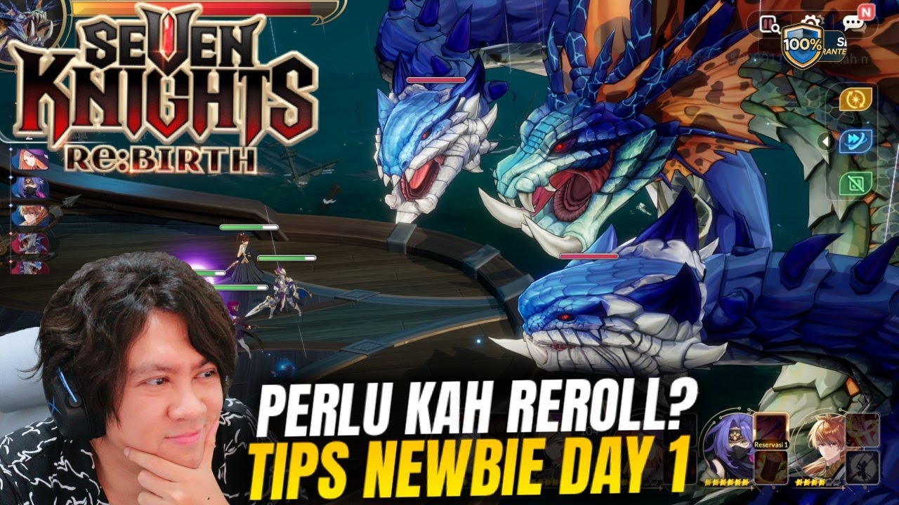 Wajib Tau nih! Tips Newbie Early Game Day 1 - Seven Knights Re:BIRTH Top Up Ditusi