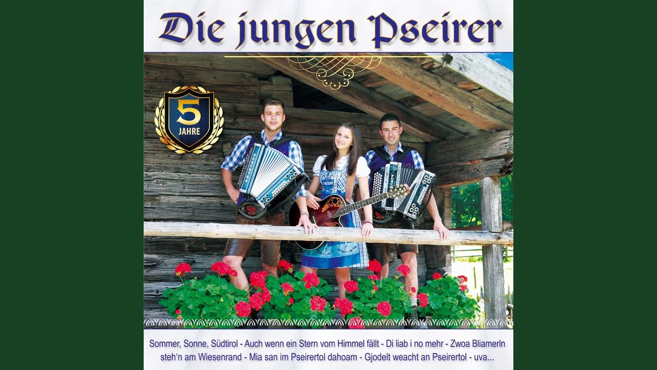 Zwoa Bliamerln steh'n am Wiesenrand