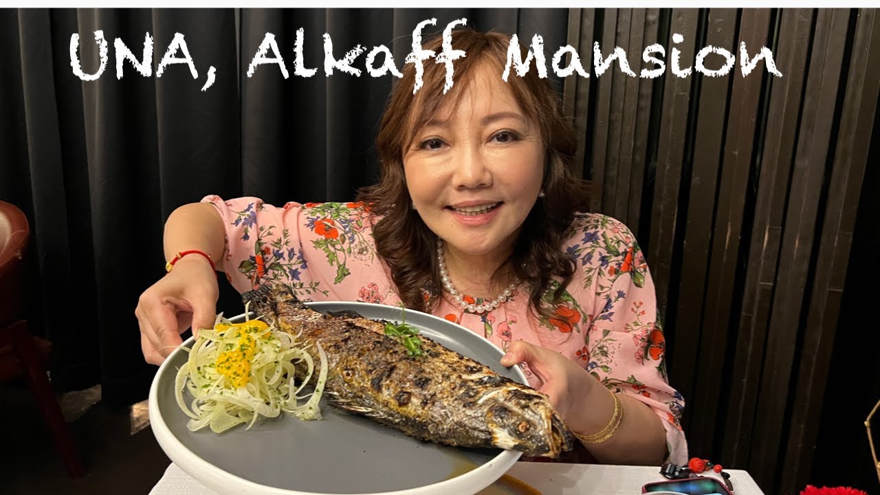 Discovering Culinary Splendor: UNA Alkaff Mansion Experience, Singapore