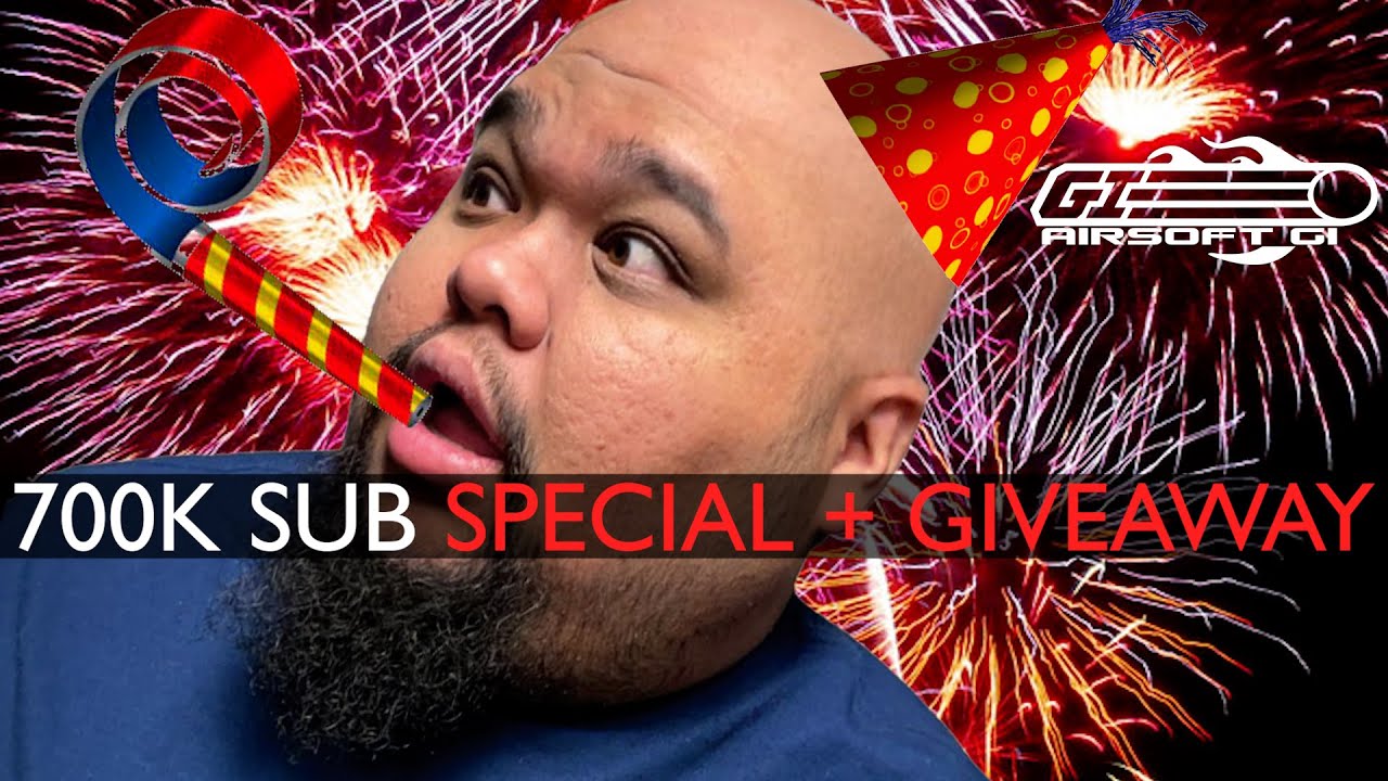 CLOSED! 700K SUBS GIVEAWAY! UPDATE READ DESCRIPTION! Free Airsoft Guns | Airsoft GI