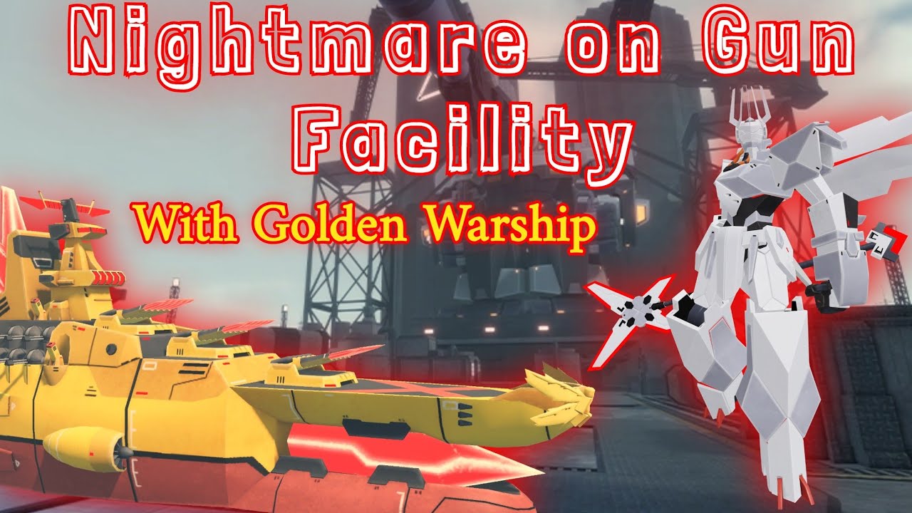 TDX: NIGHTMARE SOLO ON GUN FACILITY WITH GOLDEN WARSHIP