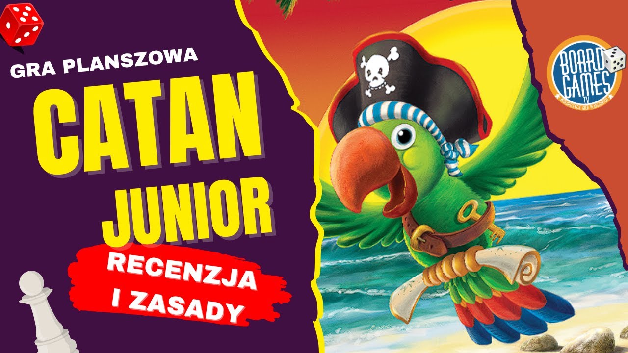 CATAN JUNIOR - Gra planszowa | Recenzja | Zasady Gry