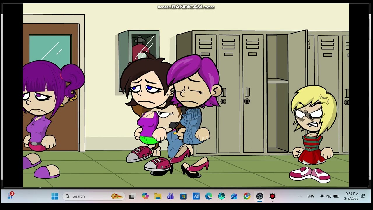 Katy's Gang Season 1 Episode 2 Katy Slap Someone