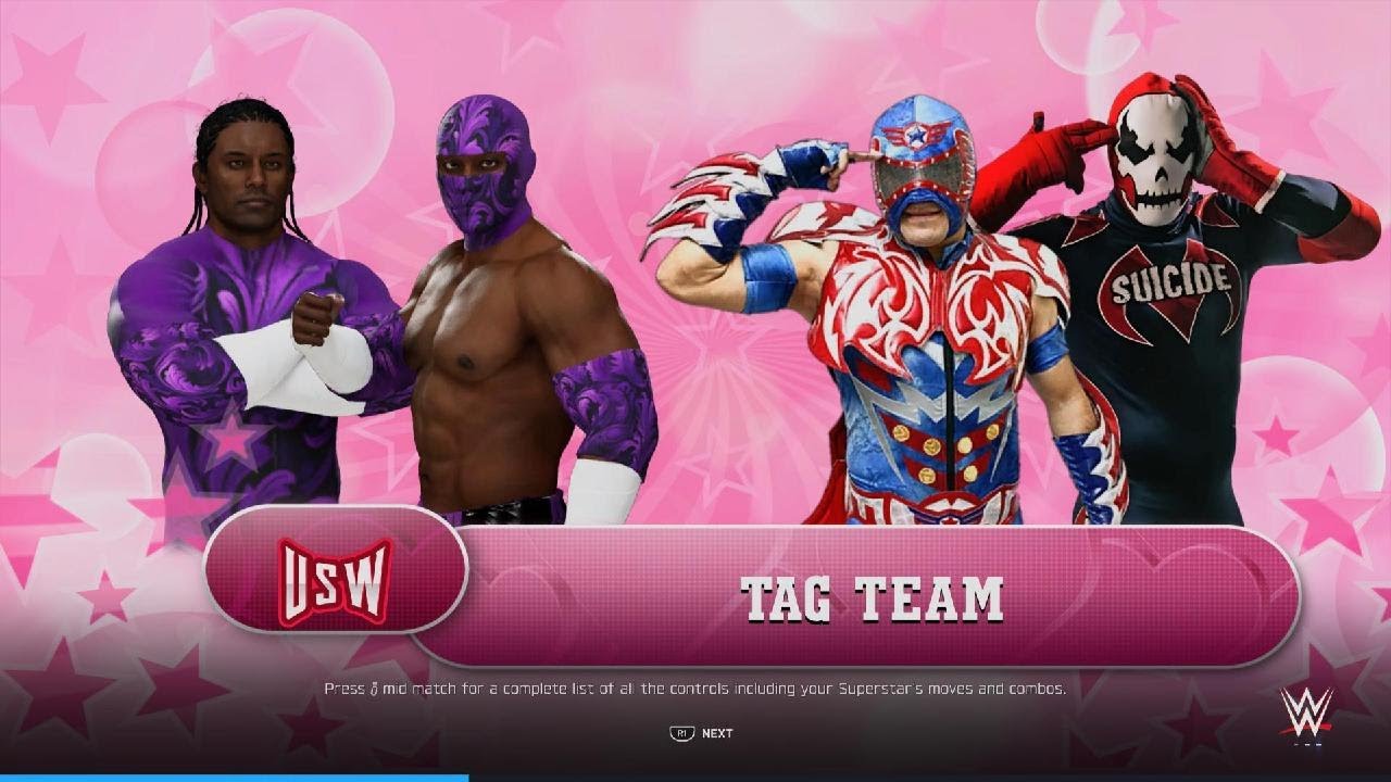 The Purple Dragons Vs The Suicidal Stars(USW Valentine's Day Special)