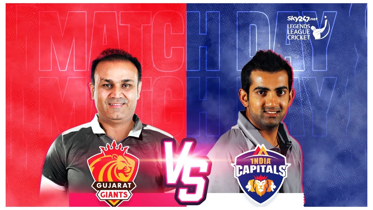 Legends League Cricket Hindi Highlights | LLCT20 Match 1 | India Capitals vs Gujarat Giants