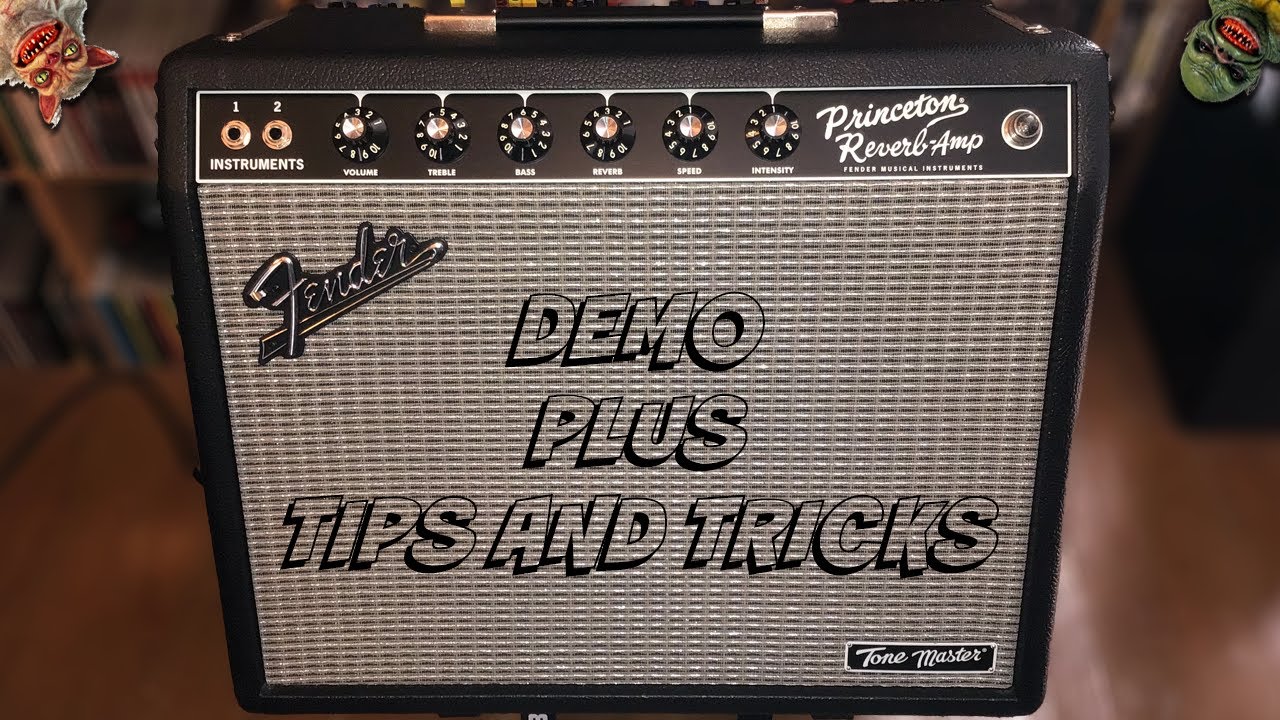 FENDER PRINCETON REVERB TONE MASTER - Demo Plus Tips and Tricks
