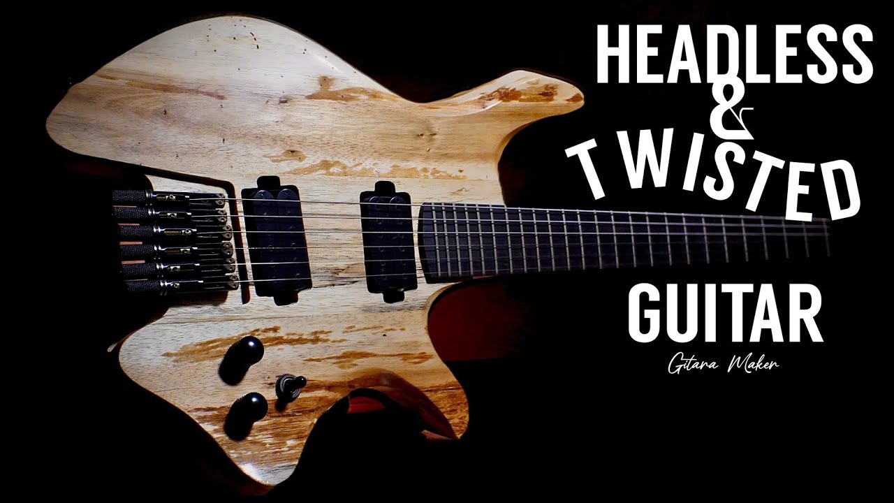 I Built a TWISTED Guitar - Guitar Full Build
