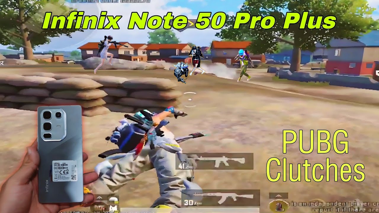 Infinix Note 50 Pro Plus PUBG Test | Extreme FPS Gameplay
