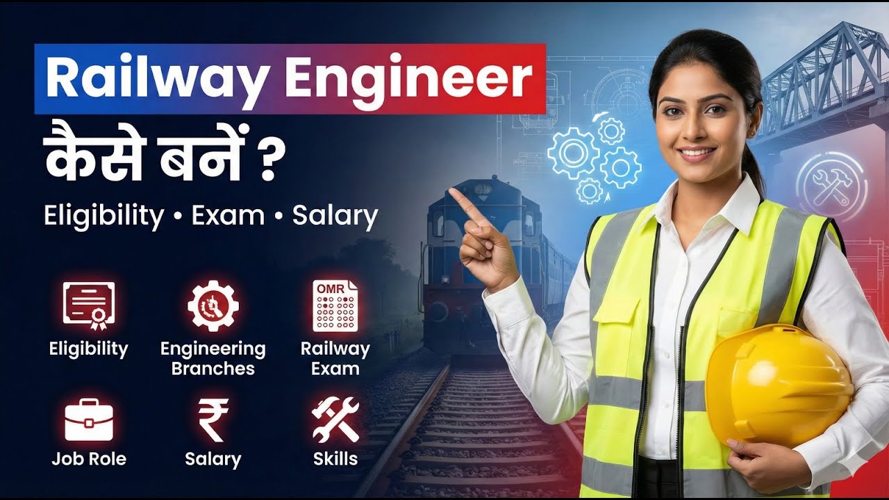 Railway Engineer कैसे बने? में पूरी जानकारी।  | How to Become Railway Engineer | Full  Details
