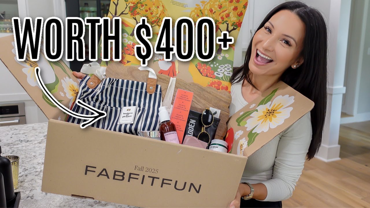FABFITFUN Fall 2025 UNBOXING - The HIGHEST VALUE BOX YET!!!! | LuxMommy