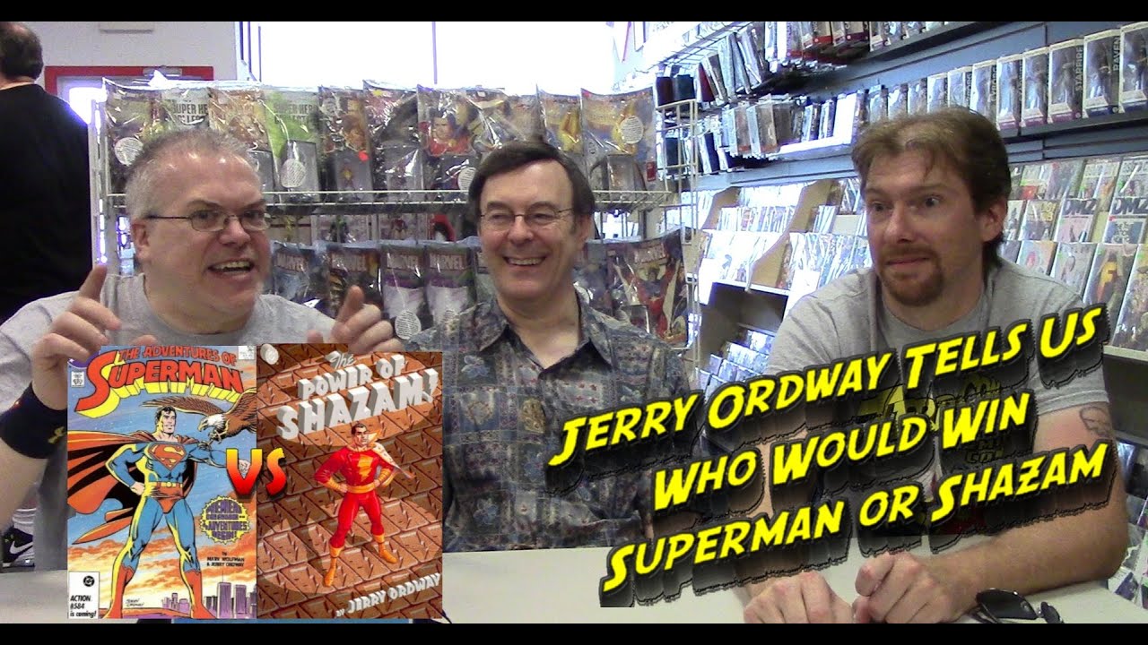 Jerry Ordway Dishes on Who would win   Superman vs Shazam