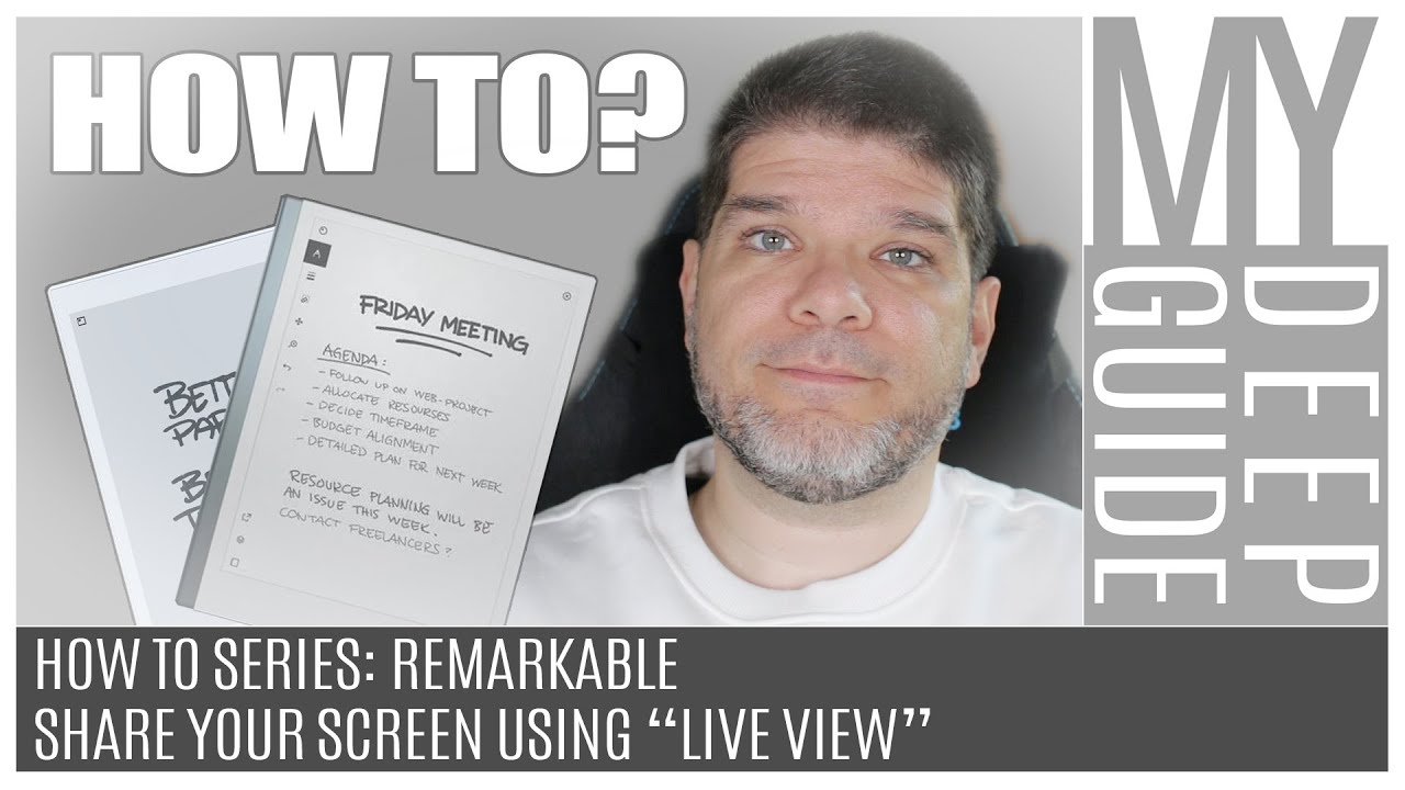How To Series, Remarkable: Share Your Screen Using Live View