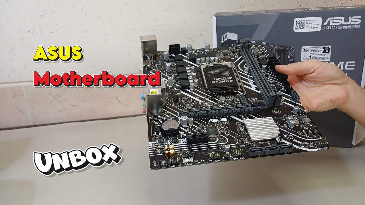 ASUS Prime H610M-K D4 Motherboard Unboxing & Overview