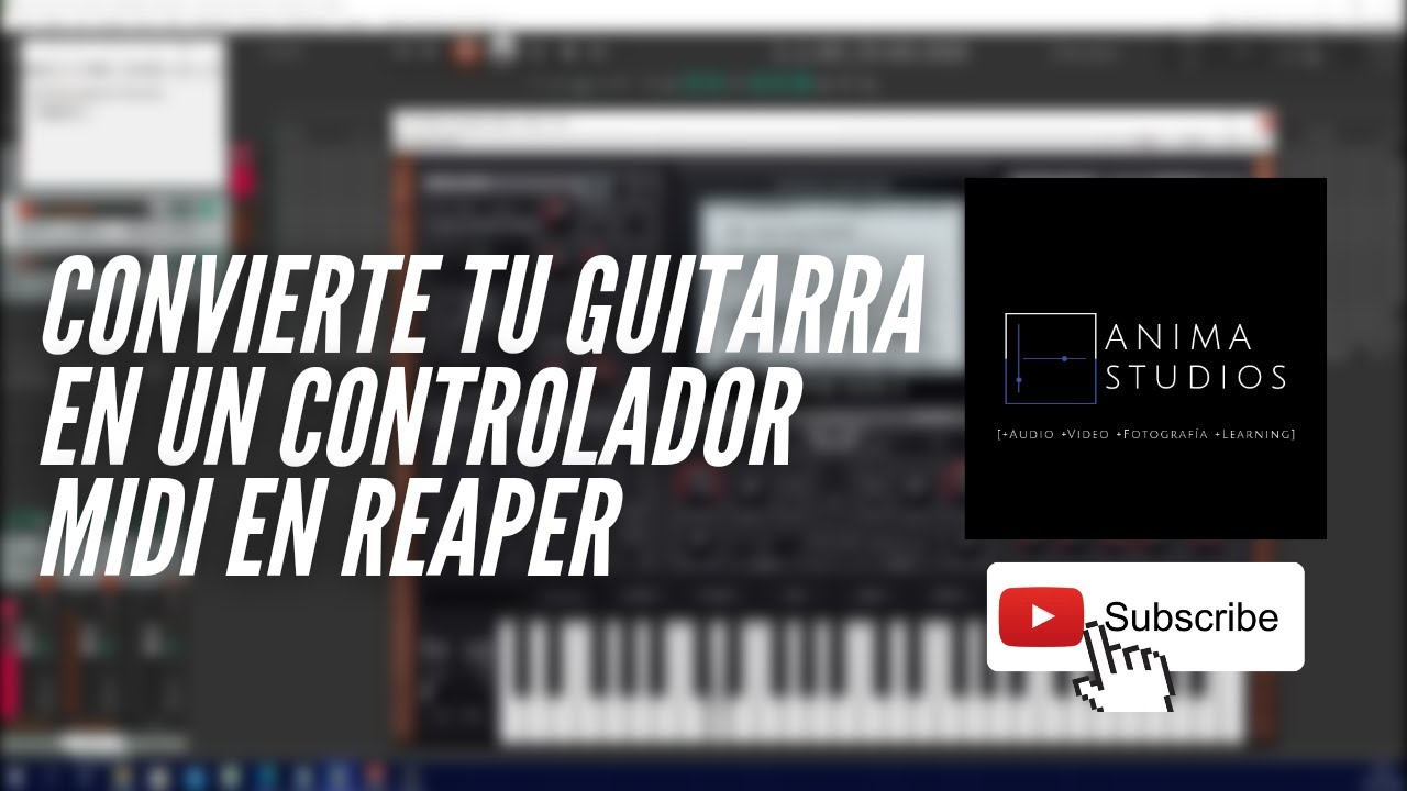 COMO CONVERTIR TU GUITARRA EN UN CONTROLADOR MIDI